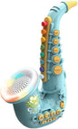 Smaroll Kids Saxophone Toy with Light and Sound,Multifunctional Early Educational Toys Musical Instrument Toy for Toddler Girls Boys Beginners Music Simulation Mini Saxophone, for Kids