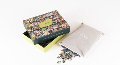 Enchanted Christmas Book Nook | Traditions by Mosaic Puzzles - 1000 Piece Puzzle
