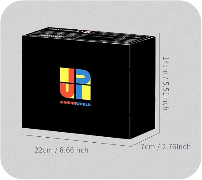 Chinese Style Fashion Building Block Set Chinese Traditional Elements Home furnishings Children's Educational Toys Gifts Suitable for Children Over 6 Years Old Boys and Girls (The God of Wealth)