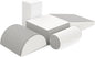 5-Piece Climb and Crawl Activity Play Set, Soft Foam Climbing Blocks for Toddlers with Wipe-Clean PU Leather, Anti-Slip Climbing Toys for Toddlers Inside for All-Around Development, Gray & White