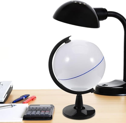 Diy Blank Globe Toy with Stand Rewritable Plastic Earth Model for Kids Geography Learning Interactive Educational Tool Creative Drawing Globe for Classroom and Home