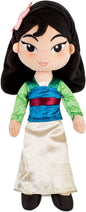 DISNEY STORE Official Princess Plush Doll, Mulan, Medium 14 Inches, Soft Plushy with Embroidered Features, Princess Toys for Girls, Disney Dolls, Stuffed Animals for Girls