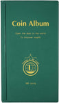 AITIME 180 Pockets Coin Collecting Holders Book Album for Collectors - Coin Collection Supplies, Collector Album Storage Suitable for Coin Diameter Less Than 1.66 Inches Storage (Green)