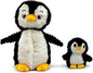 Les Déglingos Les Ptipotos by Glissou Le Penguin – Soft Soft Plush – Ideal Birth Gift – Black and White – 16 cm
