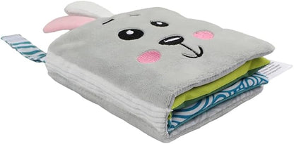 Soft Baby Books – Crinkle Cloth Books for Infants, Touch and Feel Sensory Toys, Baby Gifts for 0-6-12-18 Months, Bunny & Farm Theme (2-Pack)