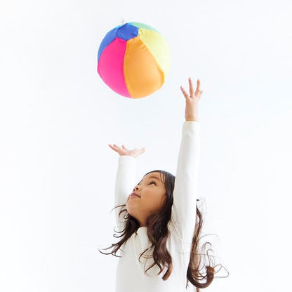 Sarah's Silks Rainbow Balloon Ball | Reusable Safe Balloon Toy for Children