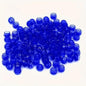 1200 Piece Transparent Colors Building Plate Bulk, Round 1x1, Compatible with Lego Parts and Pieces: (Color:Transparent Blue)