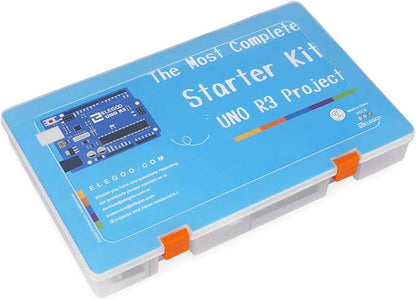 ELEGOO UNO R3 Project Most Complete Starter Kit with Tutorial Compatible with Arduino IDE (200+ Components)