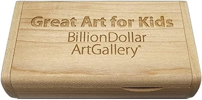 BillionDollarArtGallery® Great Art for Kids Transforms your TV Into Wall Art for Children | Over 500 of Historic & Beautiful Paintings | Art Education | Teachers Gift | Student Gifts | Art TV