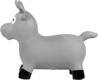 Kindsgut Bouncy Animal Hopper Moose for Children, Designed in Germany, Playful and Modern Colors, air Pump Included, Indoors and Outdoors