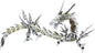 HONLANCH Dragon Series White Mechanical Hurricane Dragon Building Blocks Set (1485Pieces)-Toys Gifts for Kid and Adult