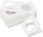 PATIKIL 2x2 Coin Flips, 350 Pack 31.5mm Cardboard Coin Holder Paper Coin Holders for Coin Collection Supplies Collector, White