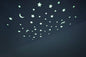 Starry Night Series (48 pcs/Pack), Glow in The Dark Educational Wall Stickers, The Eco-Friendly and Brightest Wall Stickers for Ceiling, Bathtime, Bedroom, Party, Decor