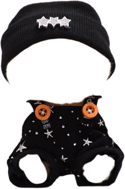 17cm Doll Clothes Set & Outfit Set for 17cm Dolls - Premium Fashion Dresses with Accessories, Luxury Chic Doll Clothing & Style Bundle,Just Clothes (Style-16)
