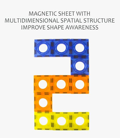UNIQUE KIDS Magnetic Tiles Building Blocks with Marble Run - Engaging STEM/STEAM Toys for Kids - Educational and Fun - Perfect Christmas and Birthday Gift (150 PCS)