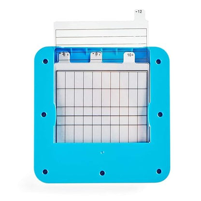 hand2mind Build-A-Grid, Dry Erase Multiplication, 3rd Grade Math, Multiplication Manipulatives, Fraction Manipulatives, Multiplication Game, Montessori Math, Homeschool Supplies (Set of 4)