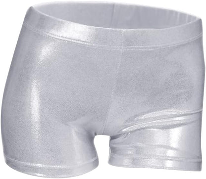 Aosva Little Big Girls' Sparkle Dance Tumbling Athletic Gymnastics Short 2-14Years