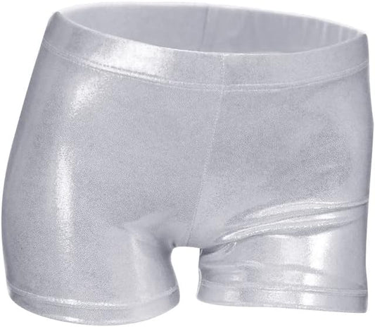 Aosva Little Big Girls' Sparkle Dance Tumbling Athletic Gymnastics Short 2-14Years