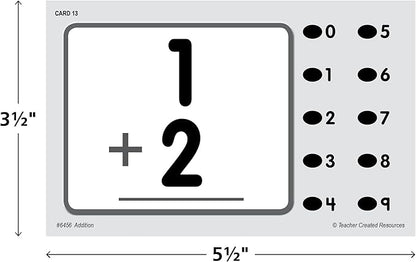Teacher Created Resources Power Pen Learning Cards: Addition (TCR6456), Medium