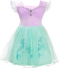 Dressy Daisy Princess Dress Up Clothes Halloween Fancy Party Tulle Skirt Summer Outfit for Baby & Toddler Girls