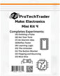 Make: Electronics Mini Kit 4 Educational Electronic Component Pack That Follow Experiments in Charles Platt's 3rd Edition Book (PTTMini3rd-Comp4)
