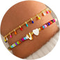 Turandoss Colorful Beaded Bracelets for Women - Trendy Boho Layered Bracelet Cute Charm Bracelets for Teen Girls Summer Gifts Jewrly