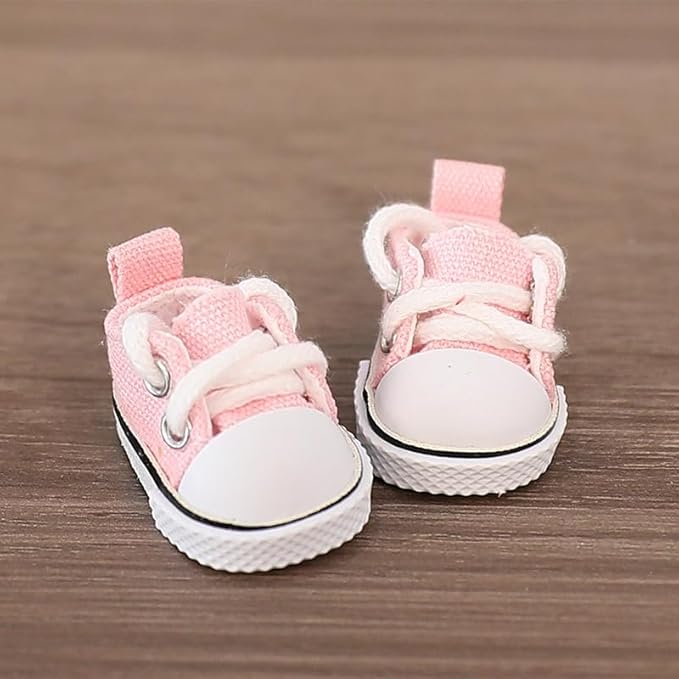 5 Pcs/Set 15-17cm Doll Clothes for Labb Rabbit Bunny, Lovely Girly Doll Clothing Straw Hat+Overalls+T-Shirt+Handbag+Canvas Shoes, Fashionable Outfit for Dress up, Doll Costume Fashion Dresses -Blue
