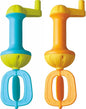 HABA Kids Bubble Bath Whisk 2 Pack - Bath Toys for Sensory Play, Motor Skill Development, Water Play and Bath Time Fun