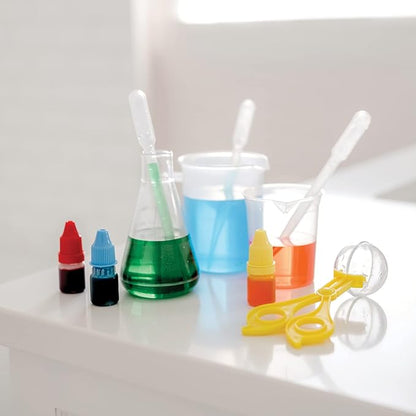 MindWare Junior Science Academy: Bath Time Science – 5 Amazing Beginning Science Experiments for Kids Ages 4 & Up – Boys & Girls Have Fun Learning About Science at Home