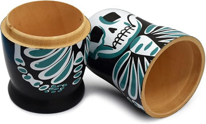 Nesting Dolls Wooden Russian Skull Matryoshka Dolls Gift for Halloween Toddler Kids Boys Girls Toys for Children Christmas Birthday