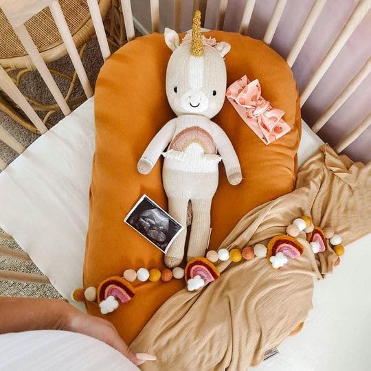cuddle + kind Zara The Unicorn Regular 20" Hand-Knit Doll – 1 Doll = 10 Meals, Fair Trade, Heirloom Quality, Handcrafted in Peru, 100% Cotton Yarn