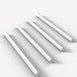 Classic Building Axle Bulk, 16L 30 Piece, Compatible with Lego Parts and Pieces:(Colour:White)