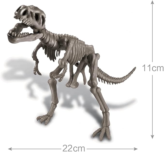 4M - STEAM Dinosaur World - Dig & Assemble Jurassic World Dinosaur Toys Volcano, Build Prehistoric Diorama, Includes Fossil Excavation Tools & Toy Dinosaurs - STEM Learning Kit for Kids Ages 5+