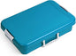 Madzee Plastic Activity Tray with lid for Slime, Beads, Sand and Sensory Toys – 15 Inches (Teal)