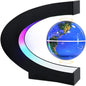 Magnetic Levitating Globe with LED Light, Cool Tech Gift for Men Father Boys and Girls, Birthday Gifts for Kids, Floating Globes World Desk Gadget Decor in Office Home Display (Blue)