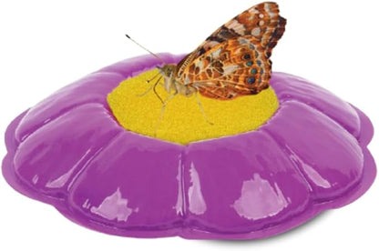 Insect Lore School Kit Refill with 33 Live Caterpillars - STEM Activity Journal & 33 Live Baby Painted Lady Butterfly Caterpillars - Cups & Tools Included