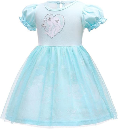 Dressy Daisy Princess Dress Up Clothes Halloween Fancy Party Tulle Skirt Summer Outfit for Baby & Toddler Girls