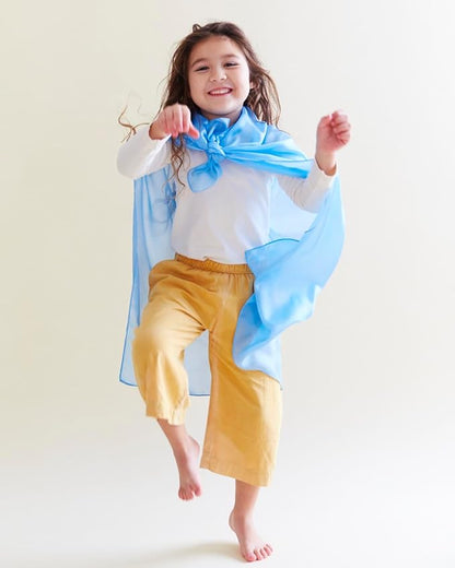 Sarah's Silks Playsilk - 100% Real Silk, Hand Dyed, Bright Colored Play Scarves | Montessori and Waldorf Toys for Dress up, Imaginative, and Pretend Play (35" x 35")
