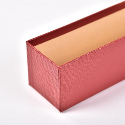 GRAND ORANGE Lots of 10 2x2 9 Inch Coin Red Boxes Storage Case