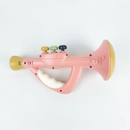 Musical Toys for Kids, Little Trumpet Toy for Toddlers, Blow Horn Baby Educational Toys, Infants Music Toy for Girls Boys Ages 1 2 3 Years Old (Pink)