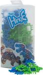That Hinge Toy 150 Piece Blue + Green Set, Dinosaur + More STEM Construction Toy Building Set