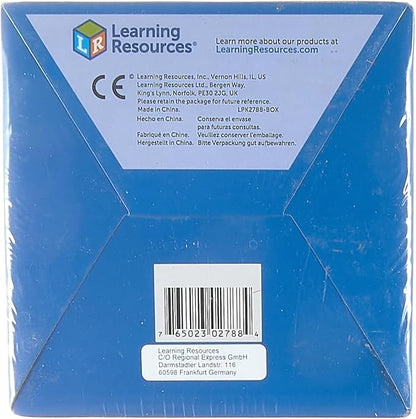 Learning Resources Primary Science Jumbo Test Tubes with Stand, Set of 6 Tubes, Ages 3+