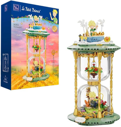 PANTASY The Little Prince Hourglass Building Blocks Set Construct, Create, Play Building Kit for Adults Home and Office