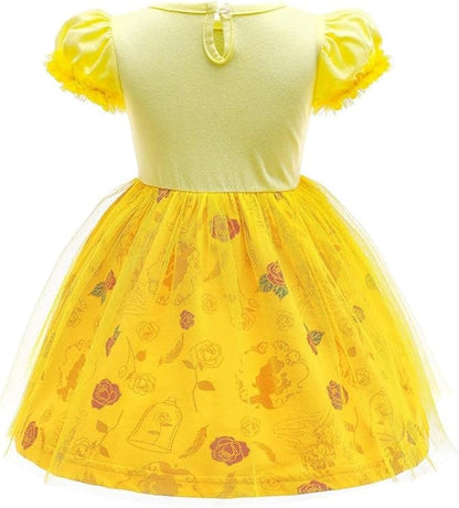 Dressy Daisy Princess Dress Up Clothes Halloween Fancy Party Tulle Skirt Summer Outfit for Baby & Toddler Girls