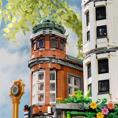 Flatiron Building Set - New York City Architecture Construction Kit, Famous Landmarks American Street View Model,Collectible Building Bricks Toys for Adults and Teens - 4500 Pieces