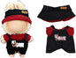 Clothes for 15/17cm Dolls(NO Doll) - Outfit for Labubu with Accessories Suit - Clothes Set for Dolls Dress Up