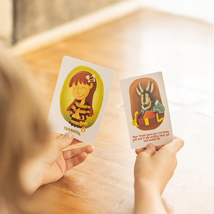 108 Feelings & Emotions Cards - Flashcard Game for Kids Emotional Intelligence - Facial Expressions & Scenarios - U.S. Company