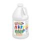 Colorations Paraben-Free Simply Washable Tempera Paint for Kids - 1/2 Gallon Value Size, Vibrant White. Non-Toxic and Made in The USA