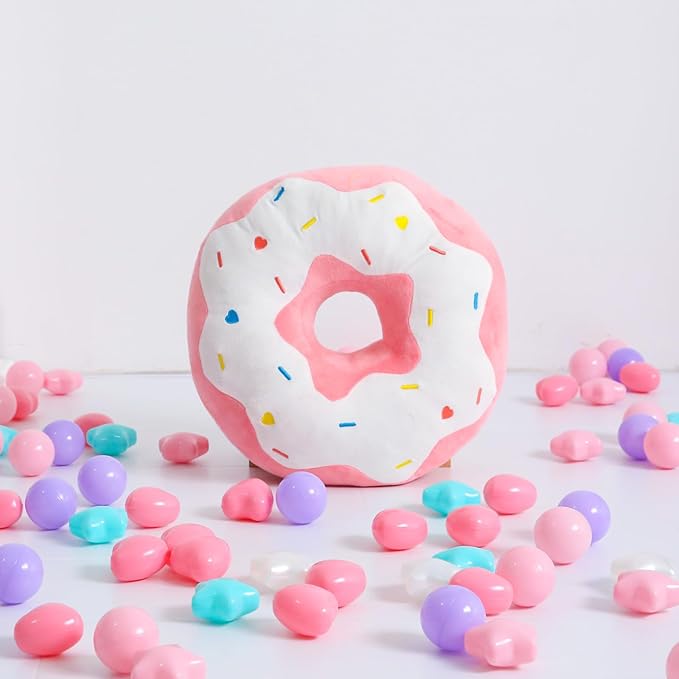 Ball Pit Balls Pack of 100 200 500 - Star and Round Set BPA Free Phthalate Free Non-Toxic Crush Proof Play Balls Soft Plastic Balls for Toddlers Baby Kids Birthday Pool Tent Party