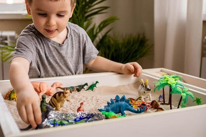 Sandtastik Therapy Play Sand- Beach, 25 lb (11.3 kg) Box - Fill Sensory Tables, Sand Trays & Water Tables! Formulated for Therapy Professionals & Teachers